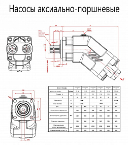 Насосы аксиально-поршневые (25-35-45-55-65-130)