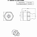 Ниппель для коробки отбора мощности (ком)G1/8 GREASE NIPPLE 942-G01